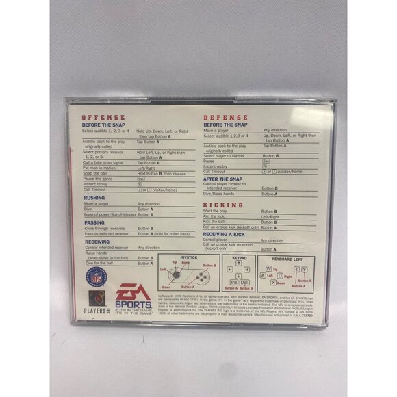 Madden NFL 97 CD-ROM PC 1996 EA Sports Football - Picture 2 of 5